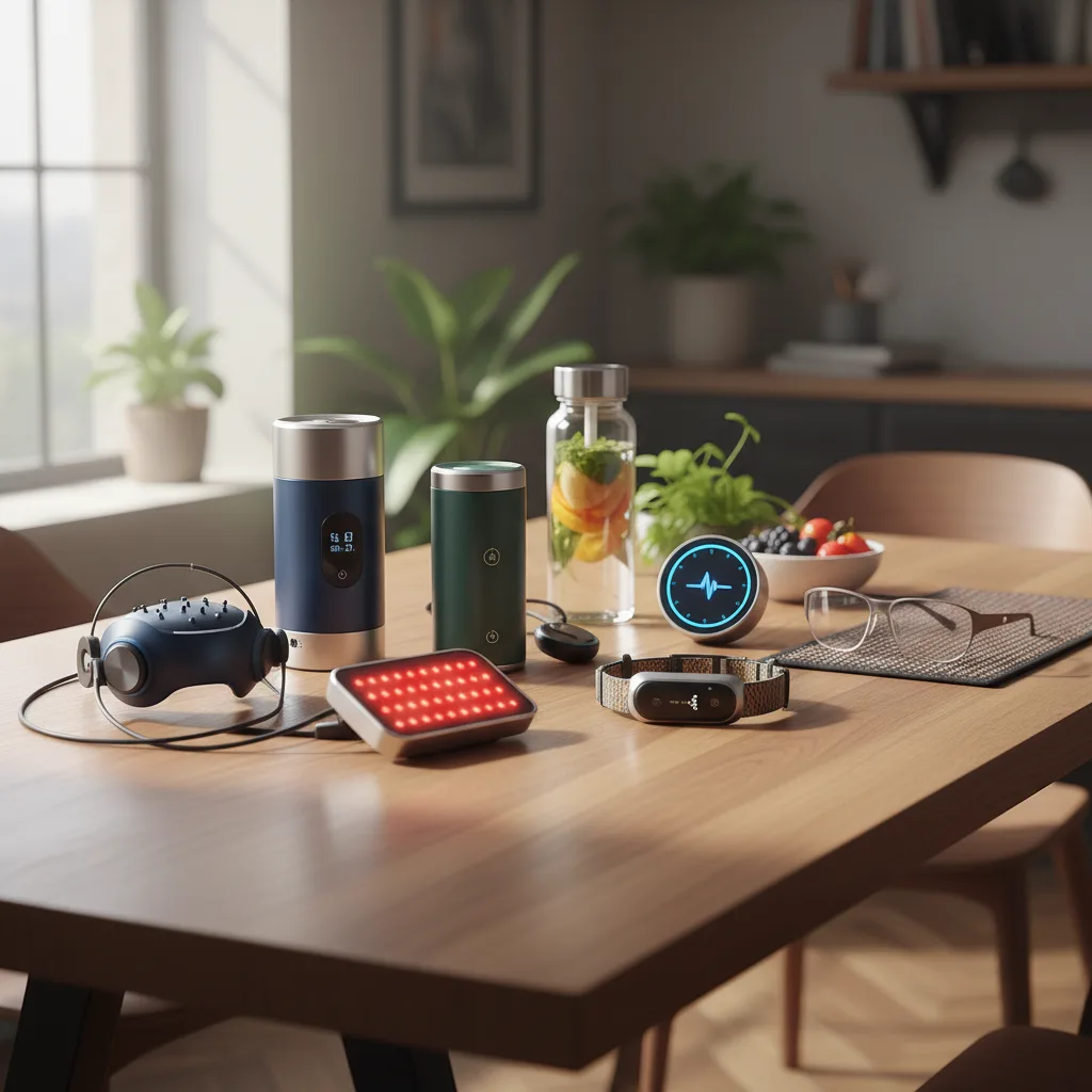 Advanced biohacking devices for neuro-optimization and physical health