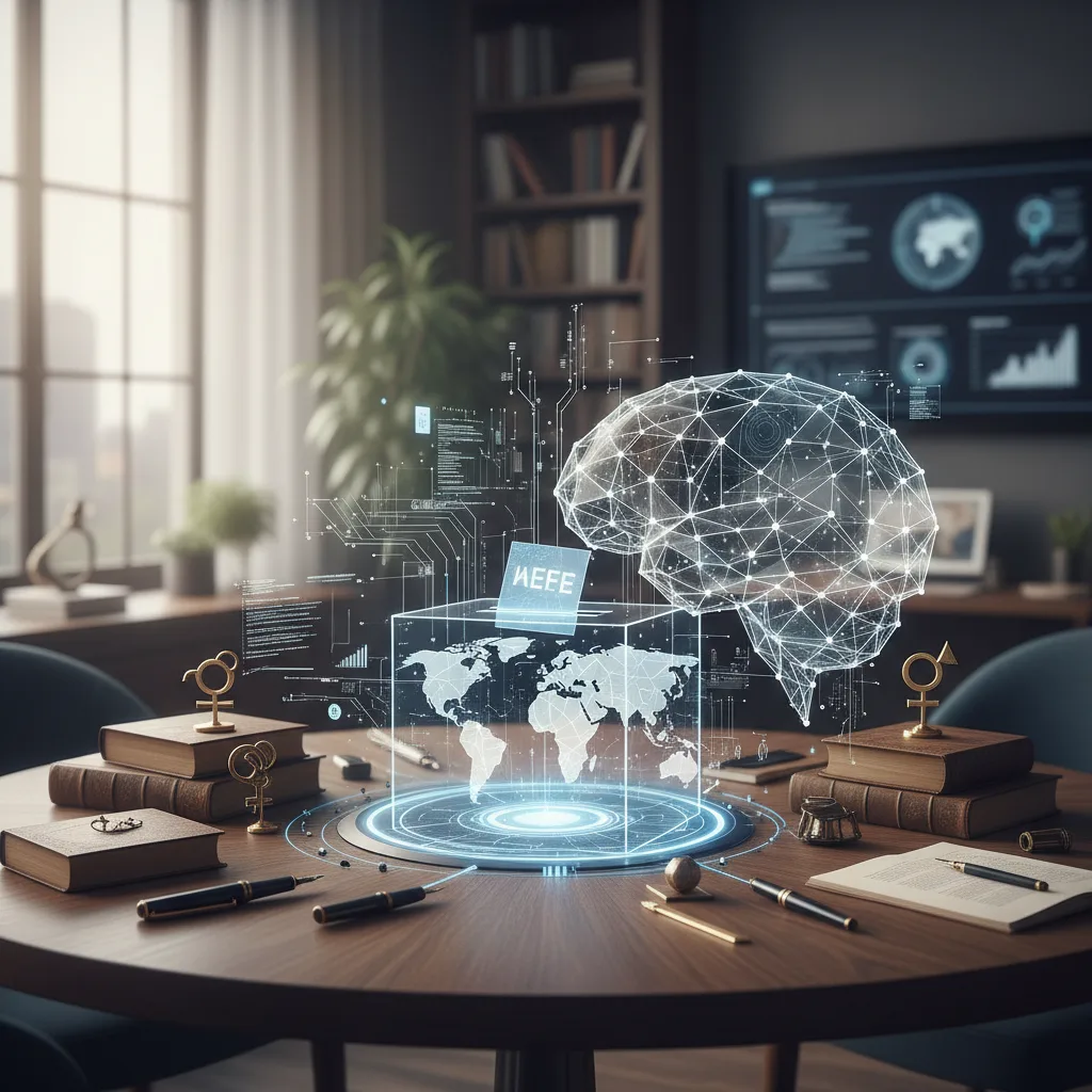 AI in politics data visualization and voter network mapping