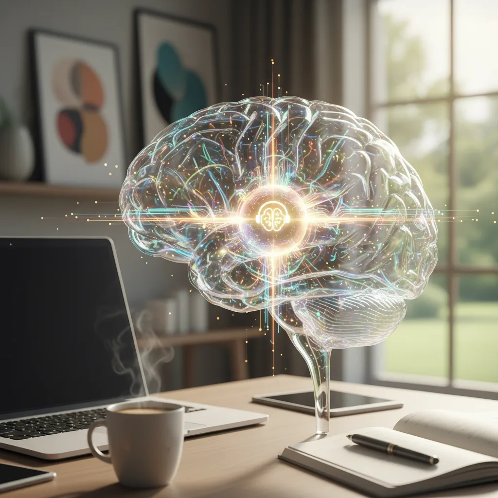 Brain.fm Review mobile app interface showing focus and sleep modes.