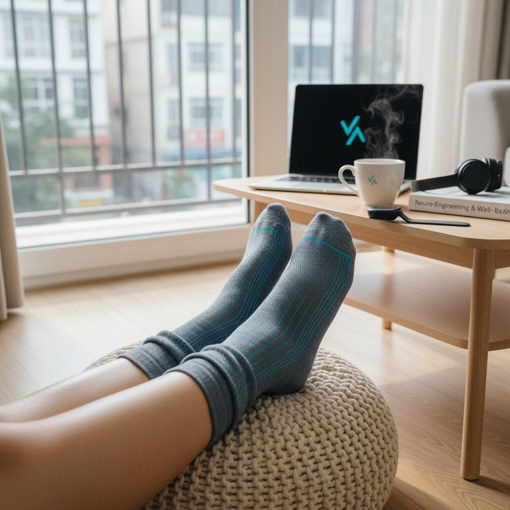 cozy compression socks