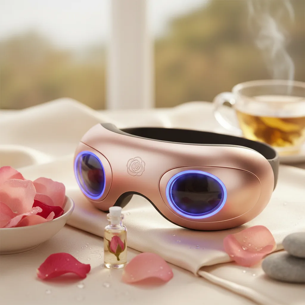 Eyeris Rose Eye Massager for advanced ocular wellness and cognitive performance