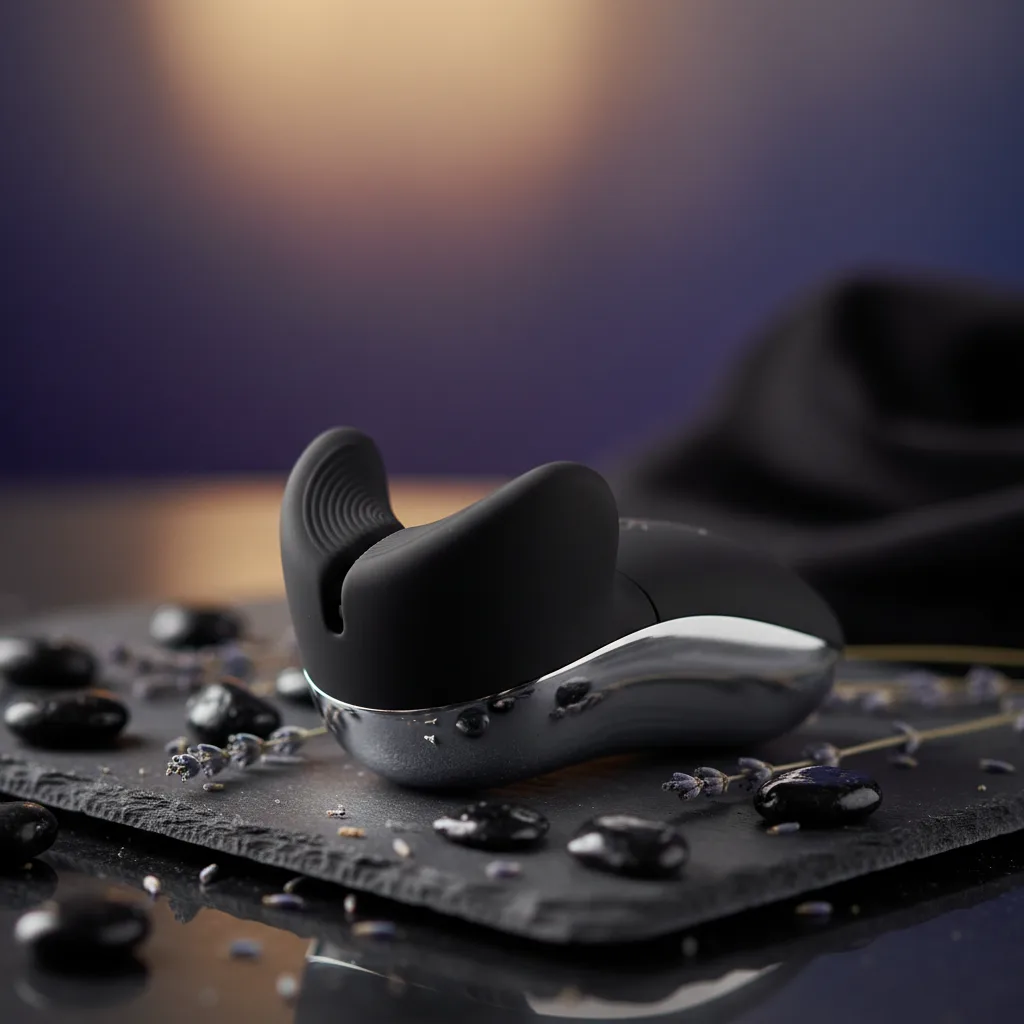 FOREO IRIS massager black for advanced under-eye revitalization and anti-aging.