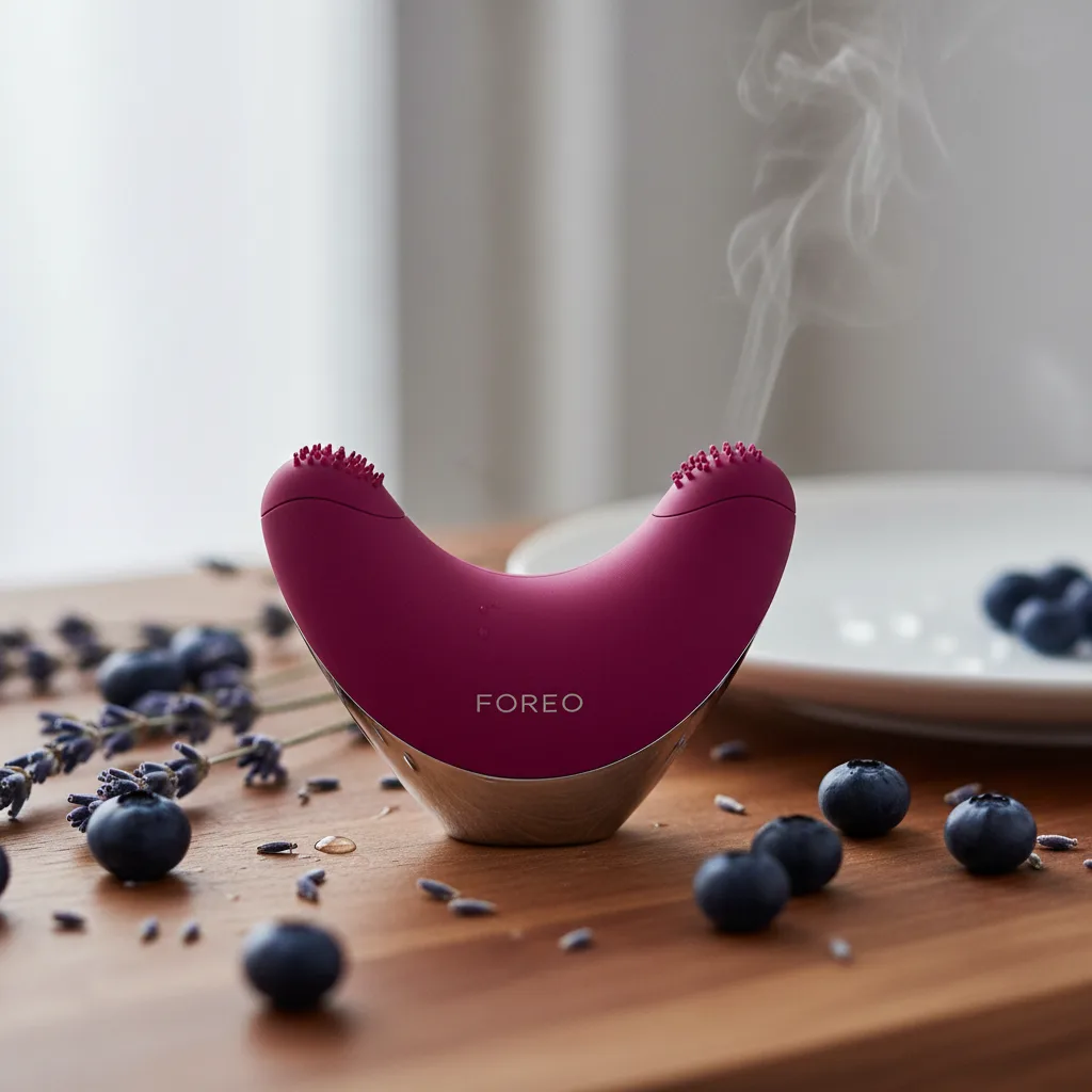 foreo iris massager magenta - FOREO IRIS massager magenta device for under-eye revitalization 2