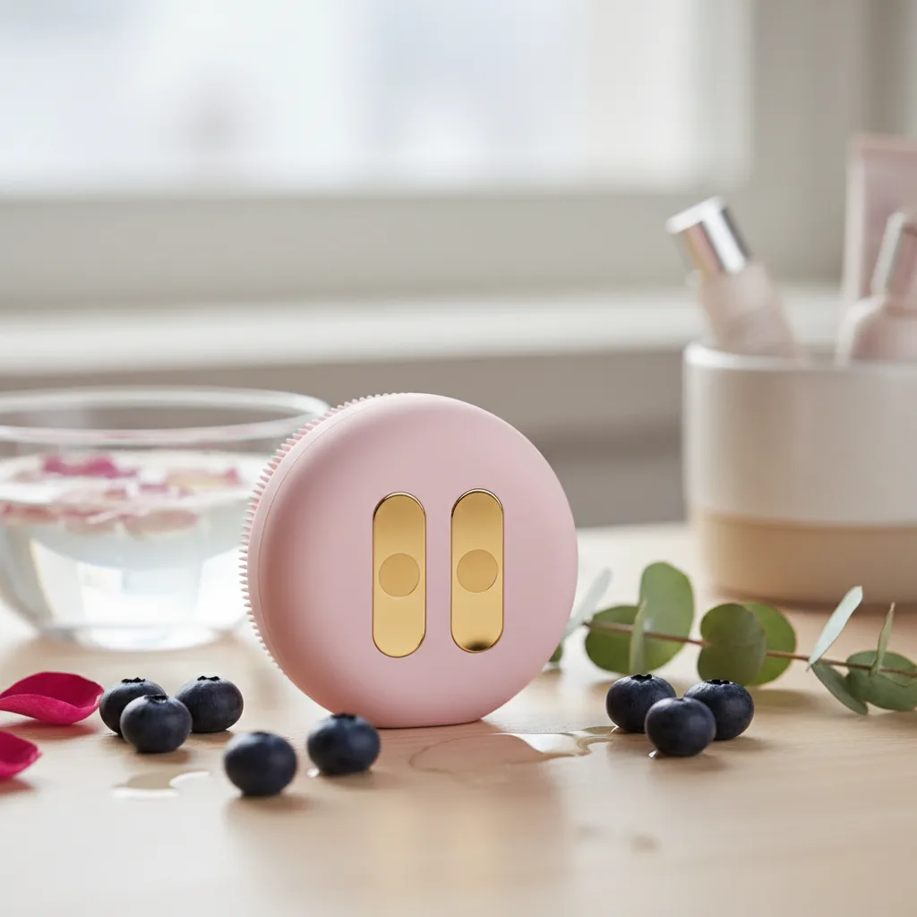 Foreo Luna Fofo Cleansing Brush: Smart facial brush for personalized skin analysis and deep T-Sonic cleansing.
