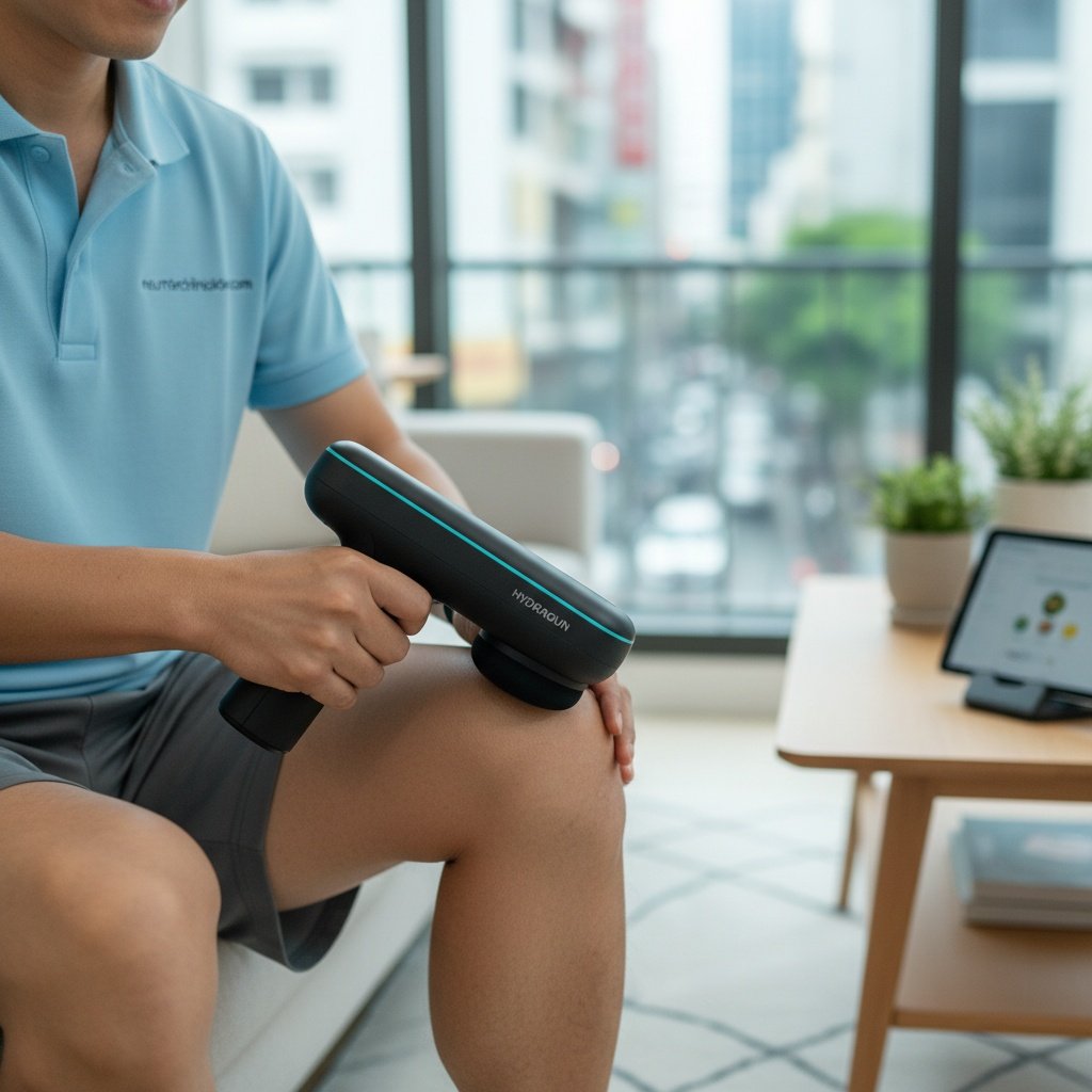 hydragun knee massager