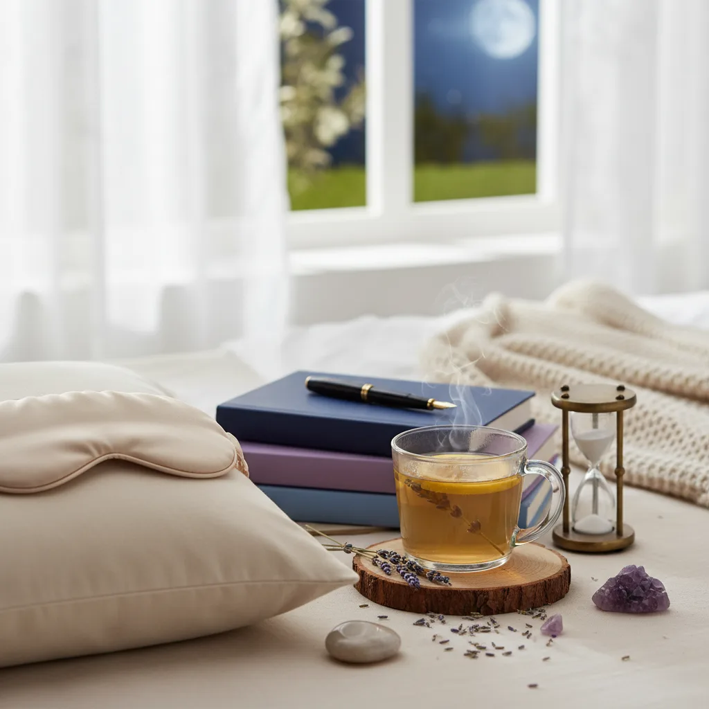 Manifesting Sleep: How to Reprogram Your Subconscious A person practicing manifesting sleep techniques for subconscious success.