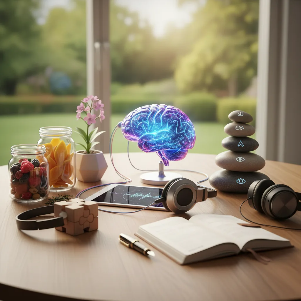 Neurofeedback for ADHD: 5 Ways to Master Your Focus Neurofeedback for ADHD brain training session with EEG sensors