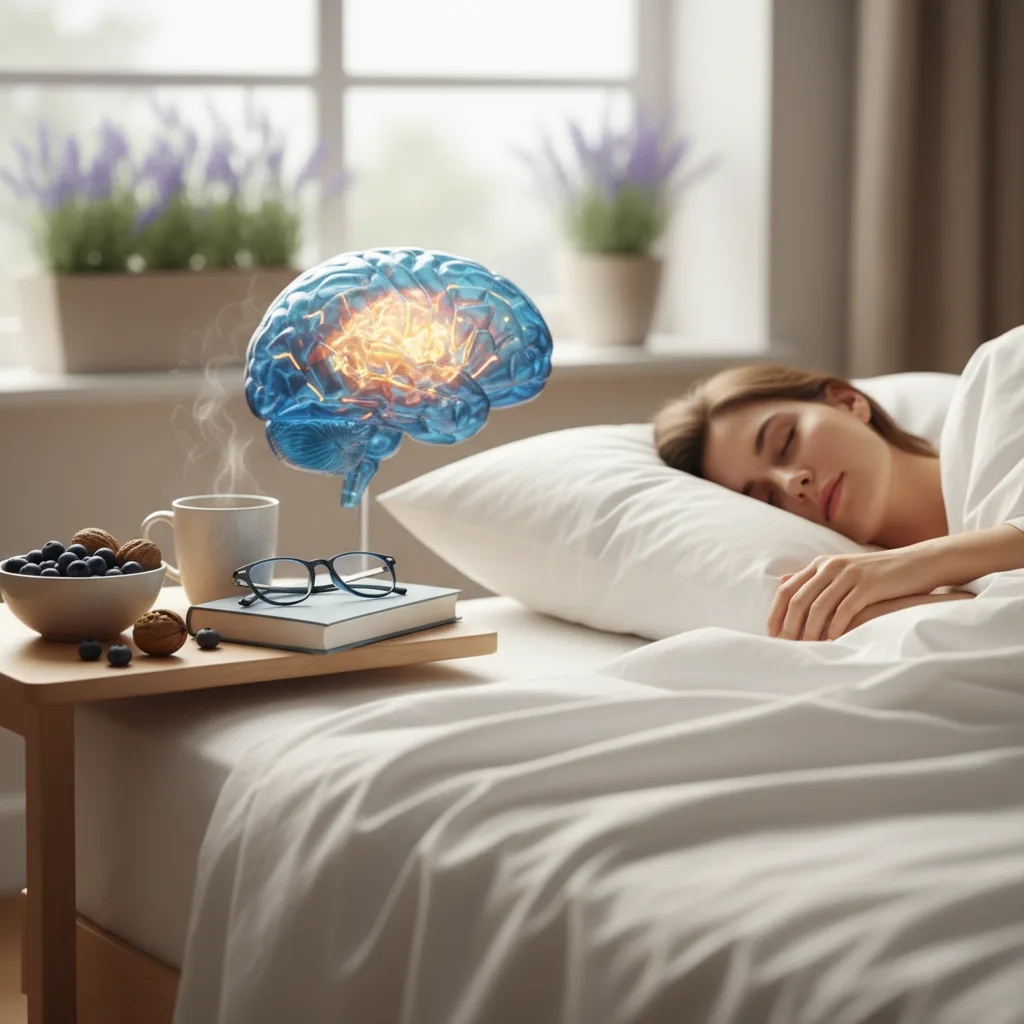 Illustration of pandemic sleep neural patterns