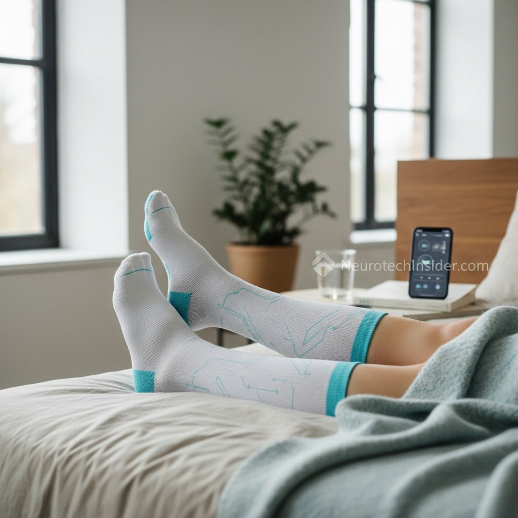 should you wear compression socks at night