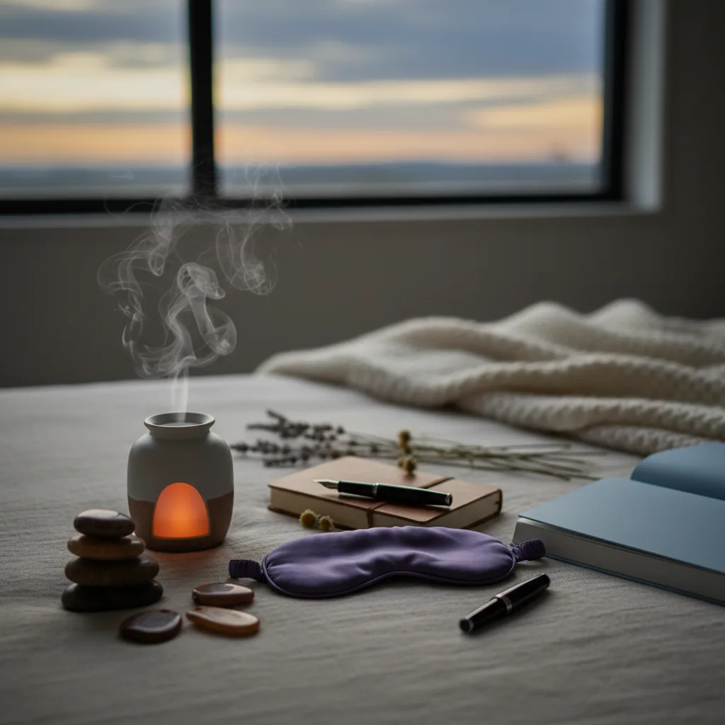 Sleep Meditation: 10 Expert Techniques for Deep Rest A person practicing sleep meditation in a calm bedroom