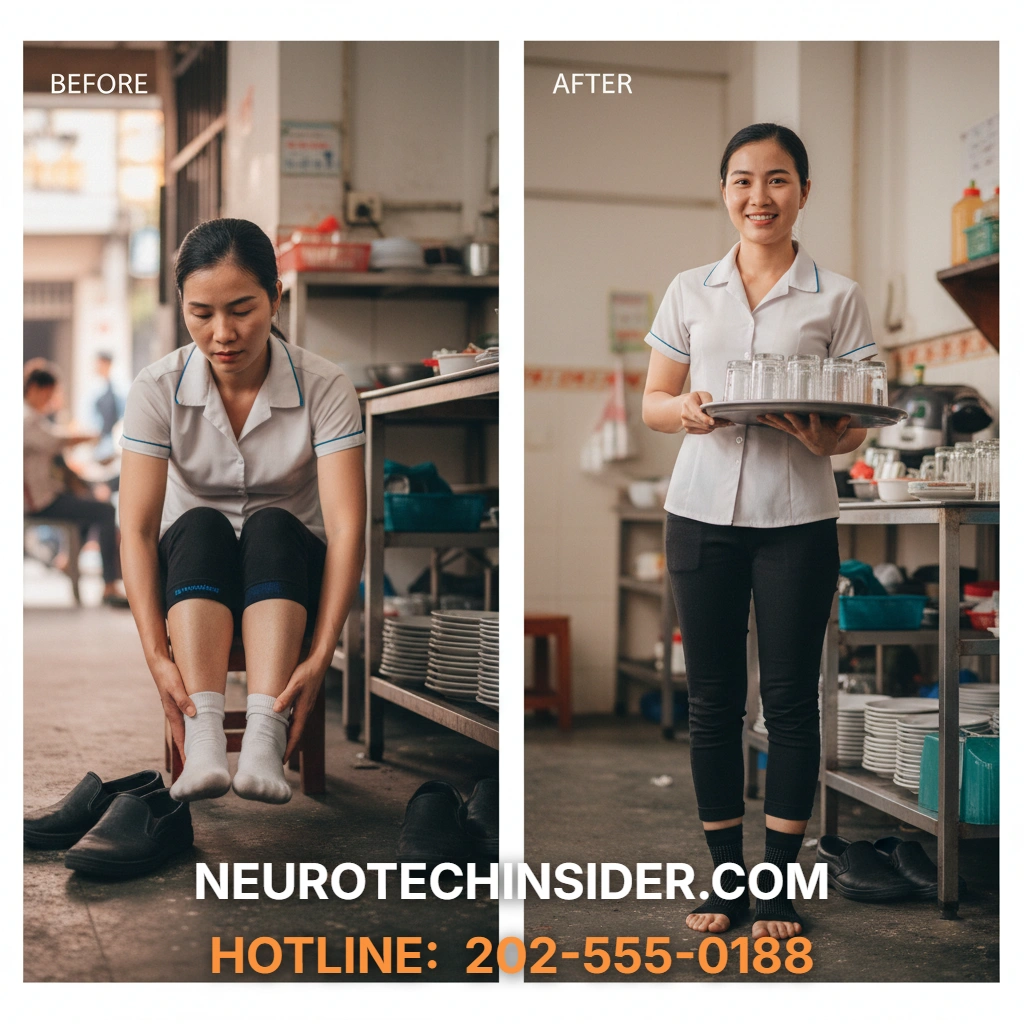 The 12-Hour Shift Overhaul: 5-Star Reviews for the Waiter's Best Friend Compression Socks for Waitress