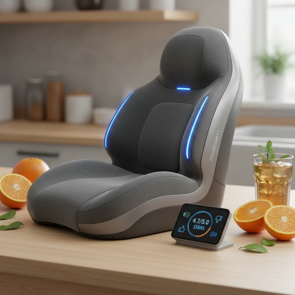 Detailed analysis of walmart reviews product 2096626417 for the Auto-Comfort Device, showcasing its design and features.