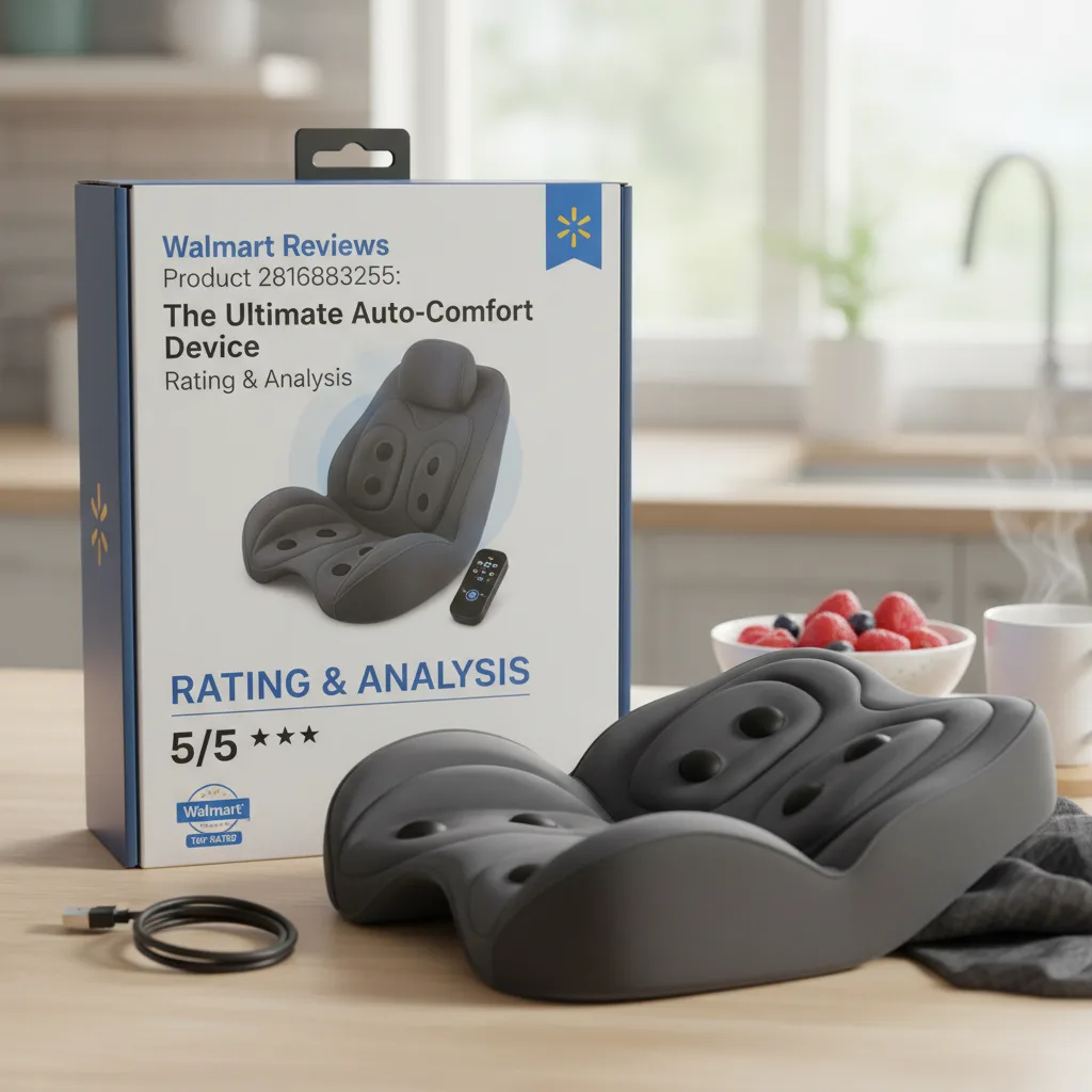 Detailed walmart reviews product 2816883255 for the Auto-Comfort Device, highlighting its neuro-technology features for cognitive benefits.